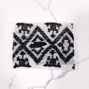 Mignonne Gavigan Ikat beaded cuff bracelet